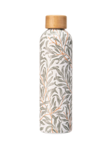 John Lewis William Morris Willow Bough Stainless Steel Drinks Bottle with Wooden Lid 750ml- Buy online at McGrocer