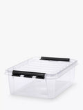 SmartStore classic plastic storage box with lid 20L - British product