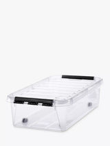 John Lewis SmartStore Classic Plastic Storage Box with Lid 30L- Buy online at McGrocer