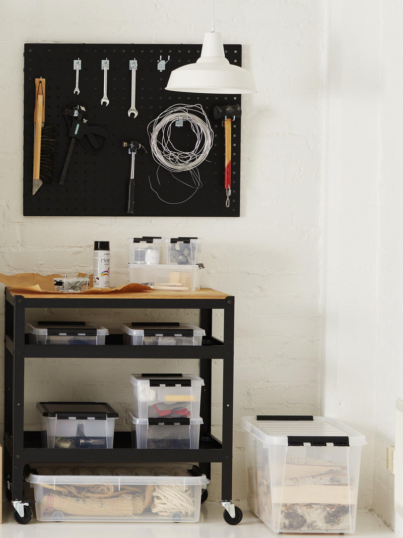 SmartStore storage box 30L with lid, imported from the UK