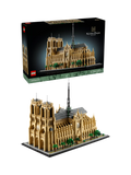 LEGO Notre-Dame de Paris architectural building set for adults, UK version