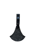 Wildride toddler hip carrier in grey leopard print, up to 20kg (British brand)