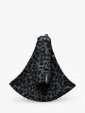 Wildride toddler hip carrier in grey leopard print, up to 20kg (British brand)