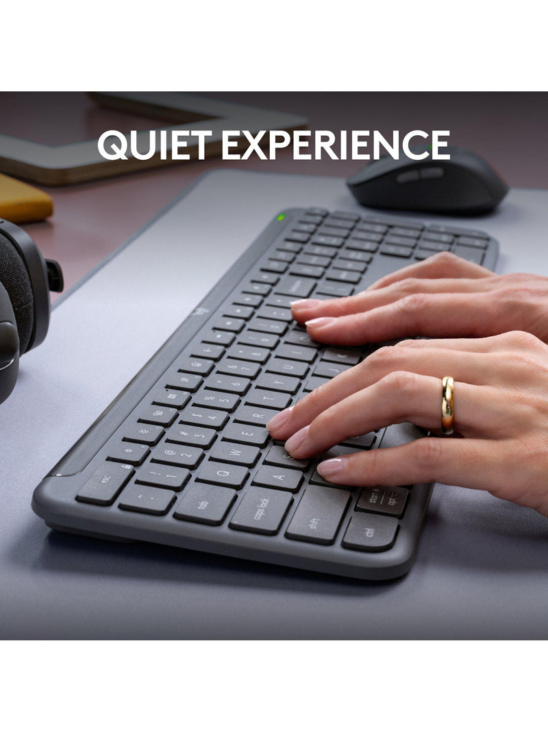 Logitech MK950 Signature Slim keyboard and mouse combo - British product
