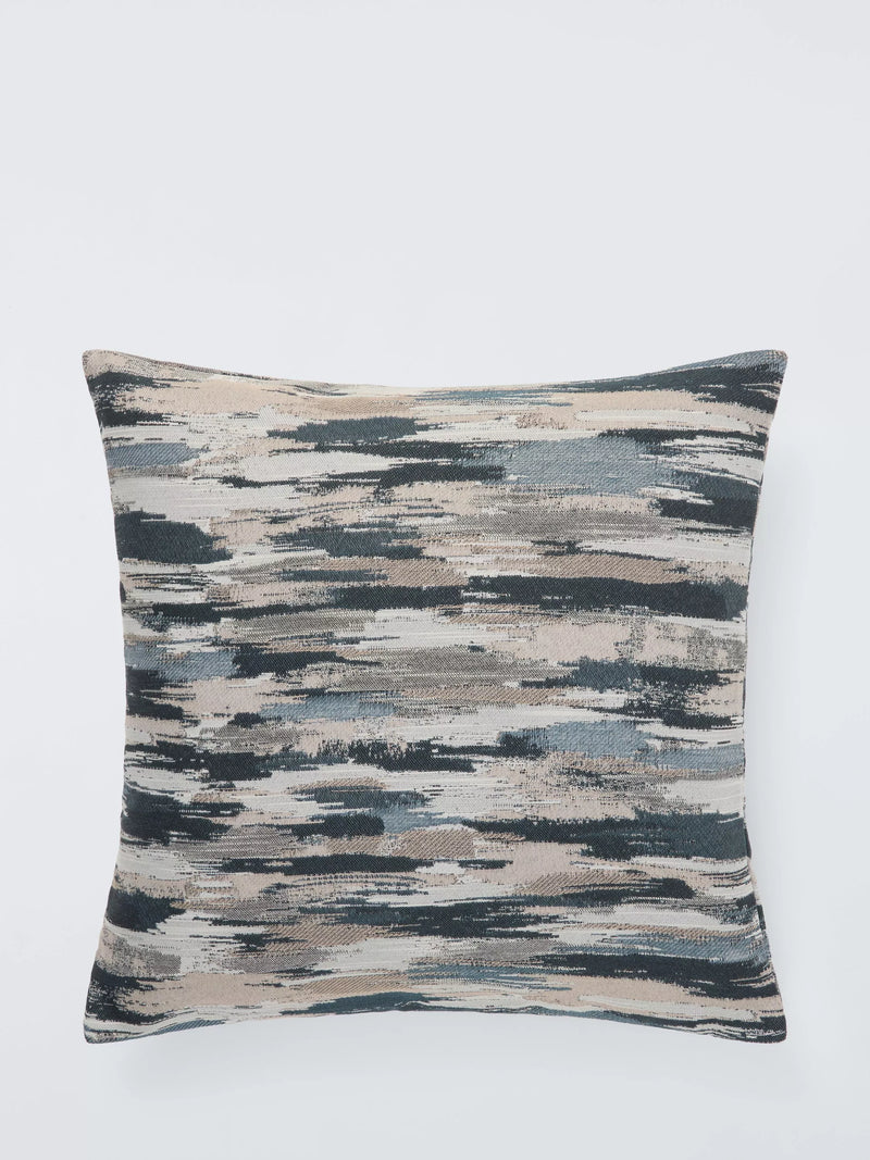 John Lewis Brushstroke Stripe cushion blue - British product