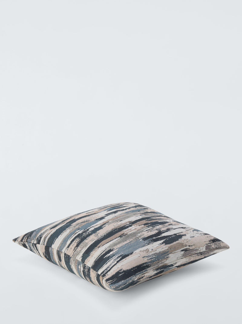 John Lewis Brushstroke Stripe cushion blue - British product