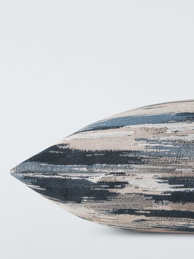 John Lewis Brushstroke Stripe cushion blue - British product