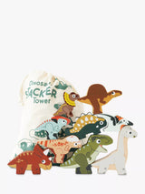 John Lewis Le Toy Van Jurassic Dino Stackers Wooden Stacking Toy- Buy online at McGrocer