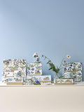Designers Guild porcelain espresso cup and saucer set, Multi, 90ml - British product