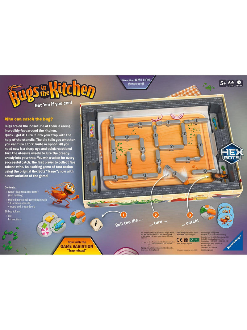 Ravensburger Bugs In the Kitchen board game, UK version