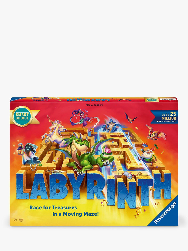 Ravensburger Labyrinth slim box board game with treasure cards, imported from the UK