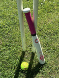 Sure Shot rounders set with bat, ball, and posts (British brand)