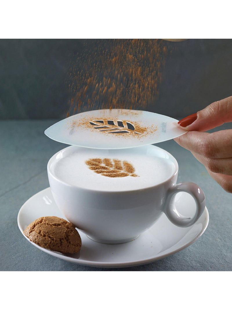 aerolatte cappuccino art stencils set of 6 - British product