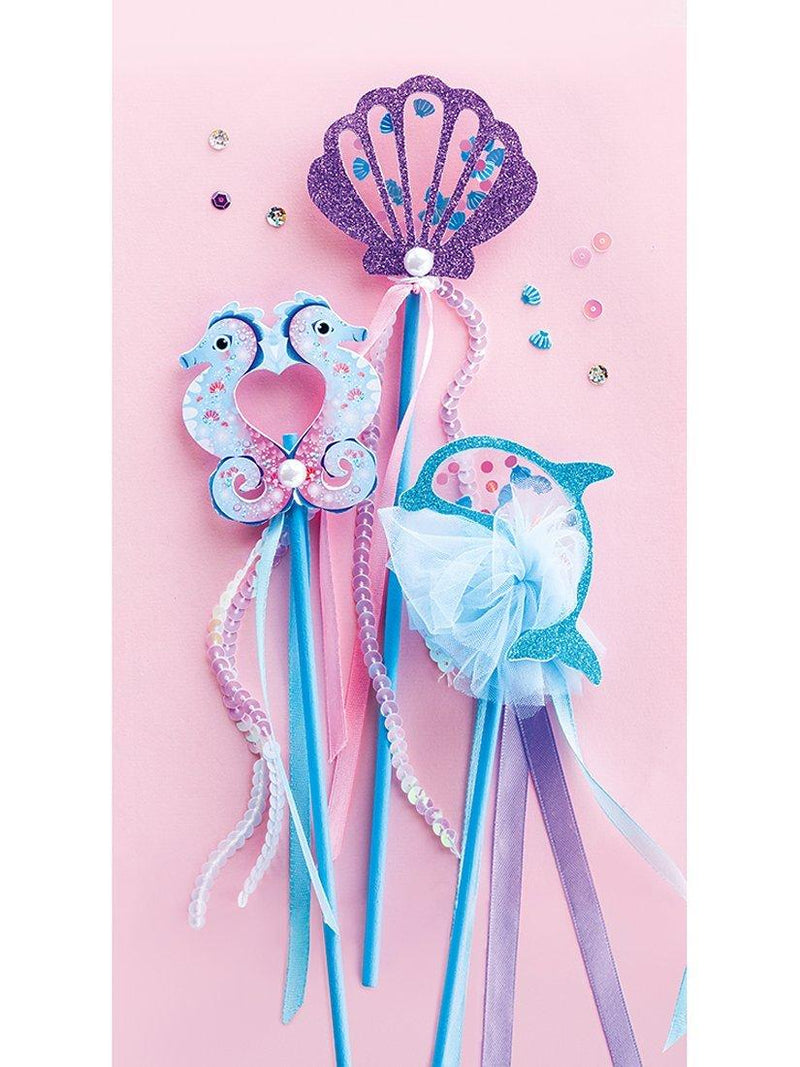 Janod creative wands making kit with sequins and ribbons, UK version