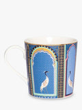 Sara Miller fine china mugs with 22ct gold detailing, set of 4, 344ml (British brand)