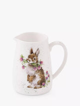 John Lewis Fine China Posy Jug with Rabbit Illustration, 125ml- Buy online at McGrocer