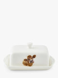 Wrendale Designs Mooo Cow bone china butter dish (British brand)