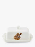 Wrendale Designs Mooo Cow bone china butter dish (British brand)