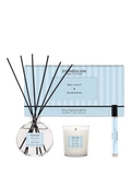 Stoneglow home fragrance gift set Sea Salt & Oakmoss - British product