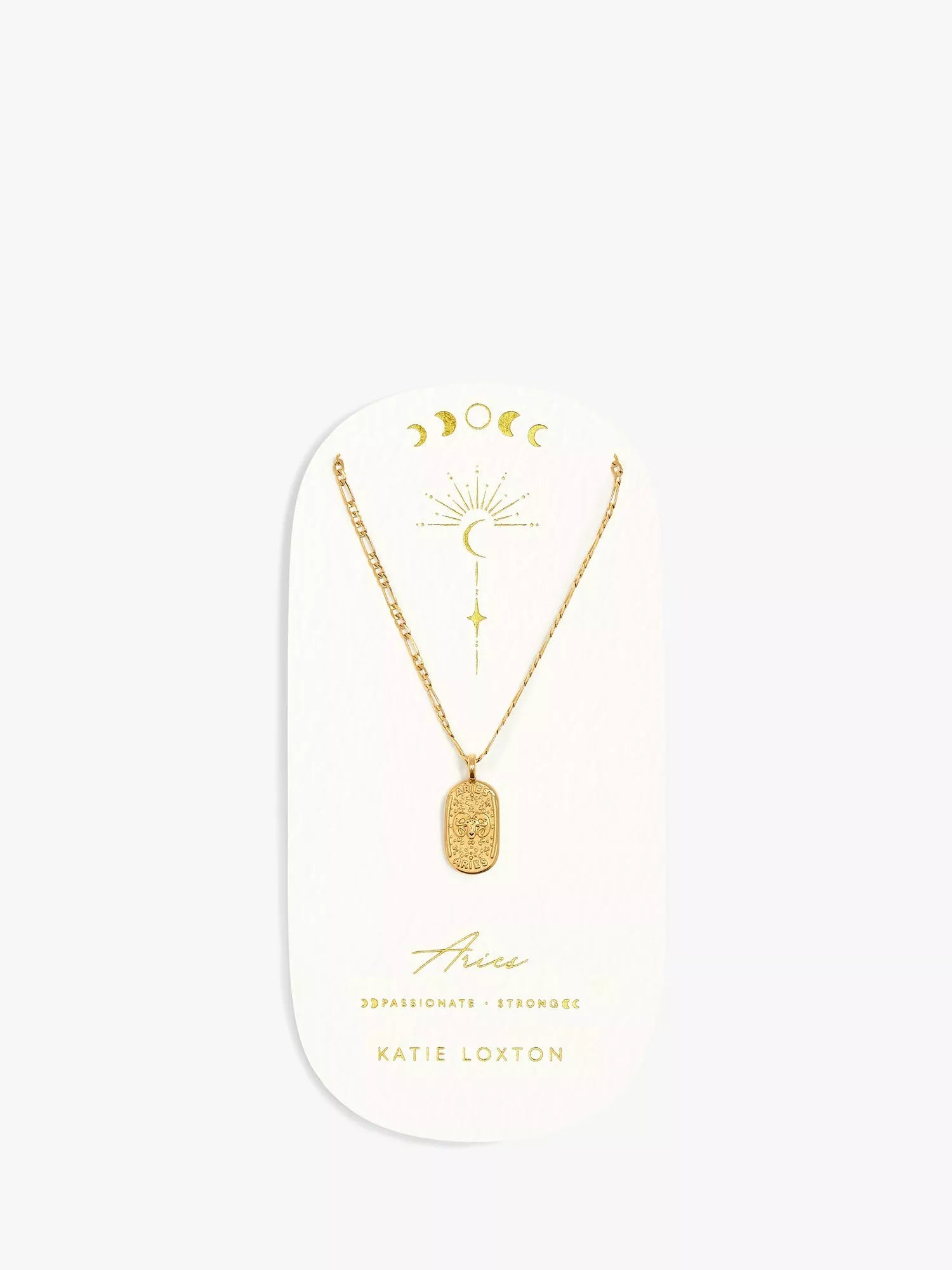 Katie Loxton Waterproof Zodiac Necklace, Gold - McGrocer