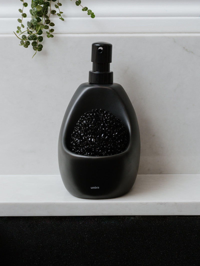 Umbra Joey soap pump and scrubby soap dispenser - British product
