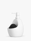Umbra Joey Soap Pump and Scrubby - White