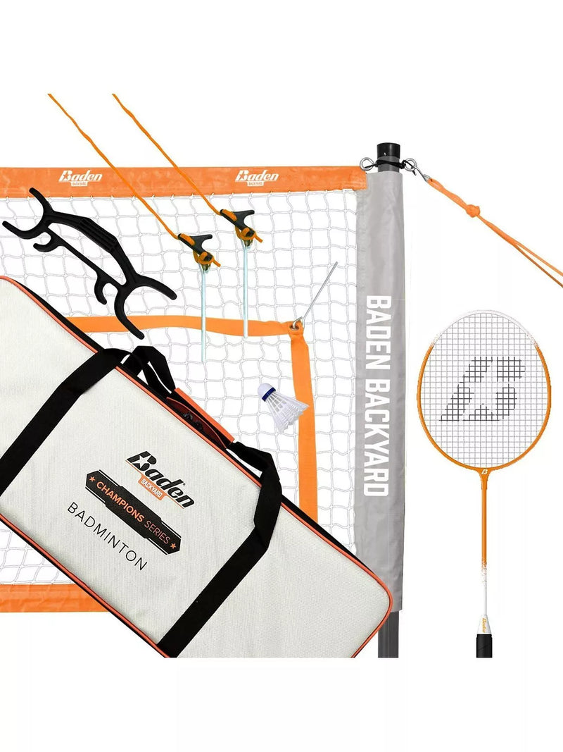 Baden Champions badminton set, imported from the UK