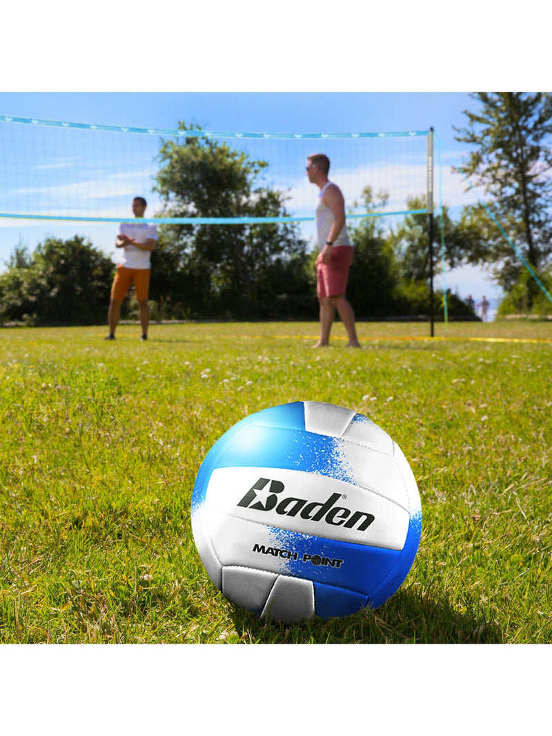 Baden Volleyball Set Blue/Grey/Orange, UK version
