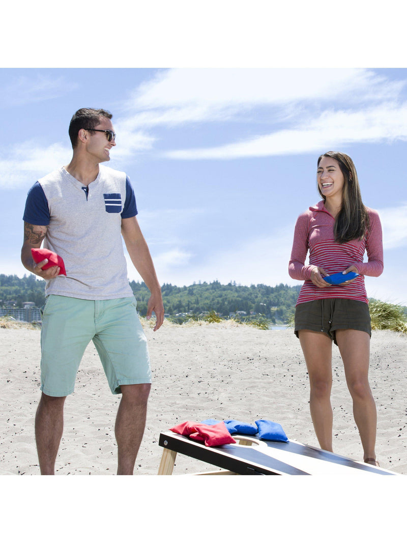 Baden cornhole set portable wooden boards 60x90cm (British brand)