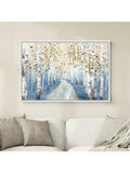 John Lewis 'New Path I' framed canvas print, imported from the UK