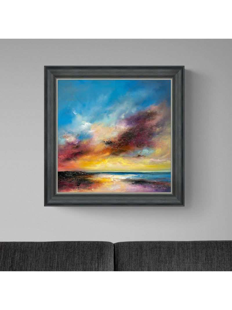 John Lewis Anna Schofield Positive Energy framed print 71x71cm, UK version