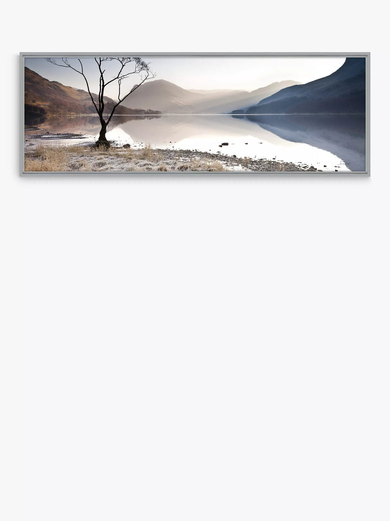 John Lewis James Bell Buttermere Tree framed canvas print 44x124cm (British brand)