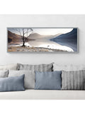 John Lewis James Bell Buttermere Tree framed canvas print 44x124cm (British brand)