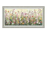 John Lewis John Lewis Jane Morgan 'Summer Dreams' Framed Print, Floral Art, 55 x 110cm- Buy online at McGrocer
