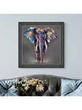 John Lewis Hugo elephant framed print 83x83cm, UK version