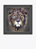 John Lewis framed print 'Kendi' lion 83x83cm, UK version