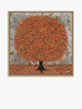 John Lewis autumn tree framed canvas print 64 x 64cm, UK version
