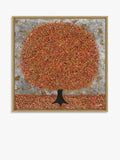 John Lewis autumn tree framed canvas print 64 x 64cm, UK version