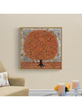 John Lewis autumn tree framed canvas print 64 x 64cm, UK version