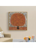 John Lewis autumn tree framed canvas print 64 x 64cm, UK version