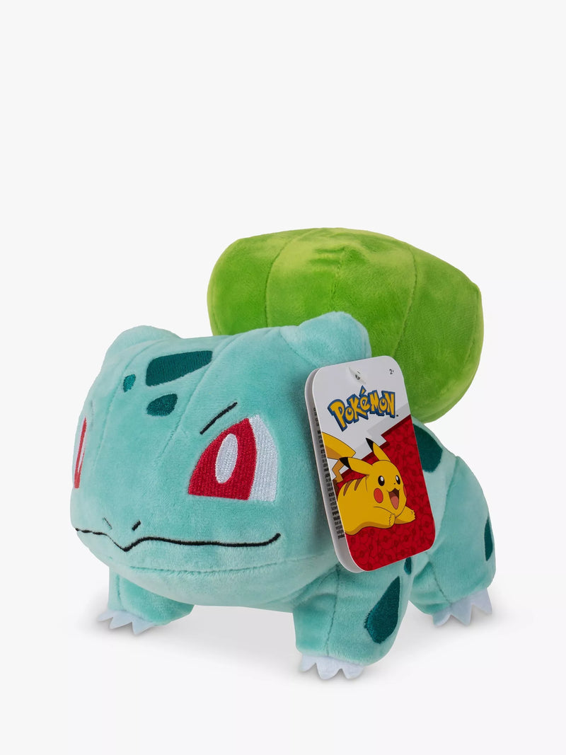 Pokémon Bulbasaur 8 inch plush soft toy (British brand)