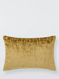 John Lewis Irregular Blocks Velvet Cushion