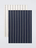 John Lewis butcher stripe cotton tea towels set of 2, UK version