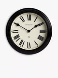 Newgate Notting Hill wall clock 45cm black - British product
