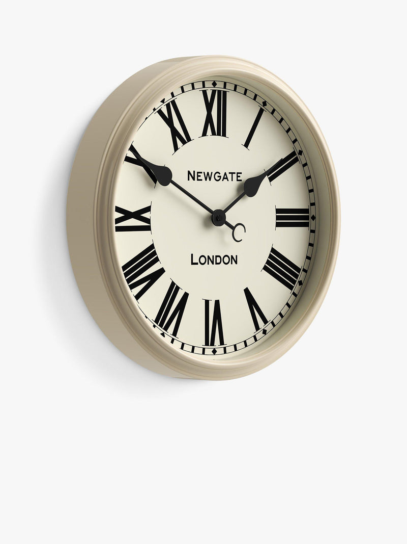 Newgate Spitalfields Roman numeral wall clock 40cm - British product