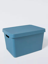 John Lewis John Lewis Stackable Plastic Storage Box with Lid Large- Buy online at McGrocer