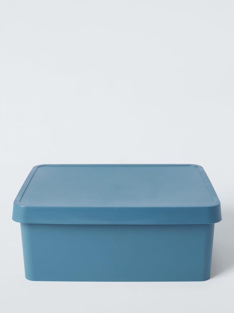 John Lewis Kunststoff-Aufbewahrungsbox mittelgroß 11L, UK-Version