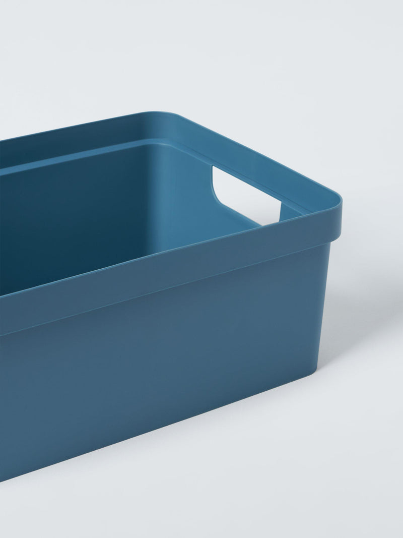 John Lewis Kunststoff-Aufbewahrungsbox mittelgroß 11L, UK-Version