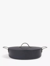 John Lewis Aluminium Ceramic Non-Stick Shallow Casserole, 28cm- Buy online at McGrocer