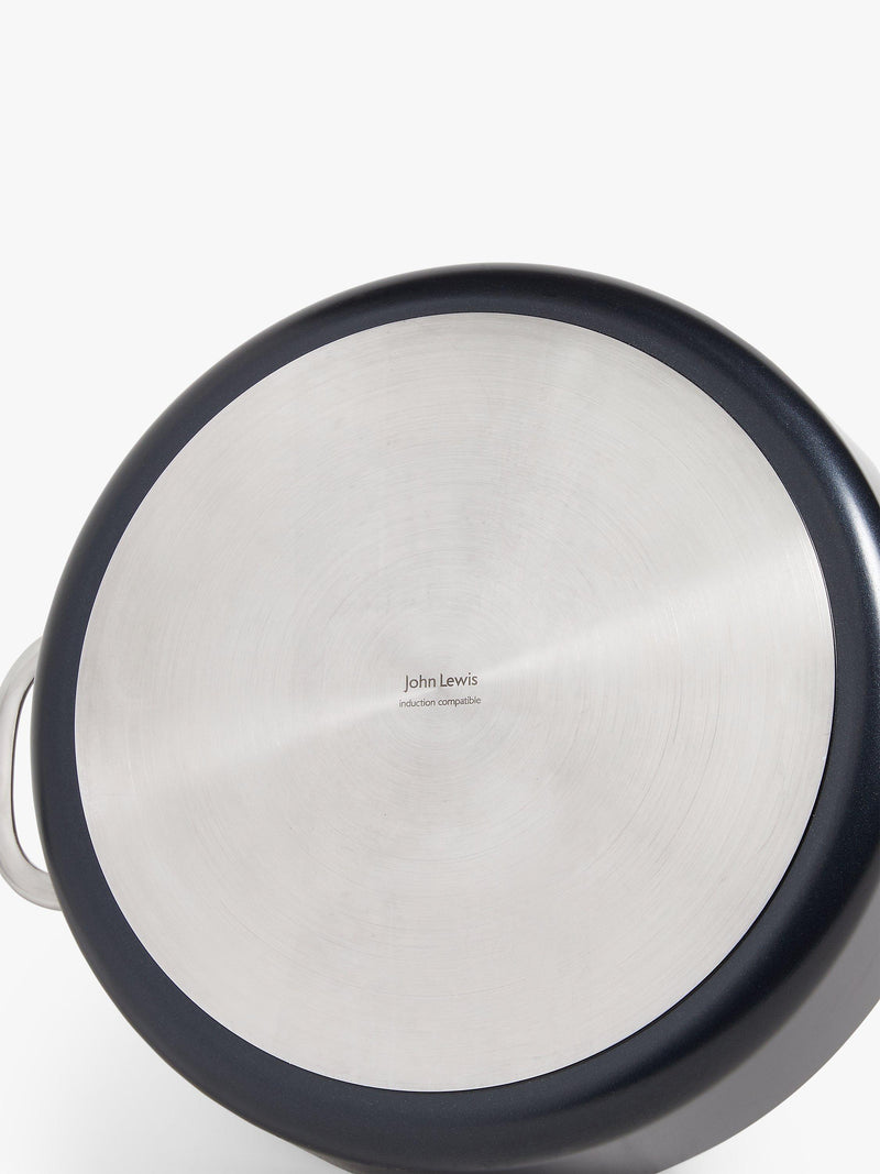 John Lewis aluminium ceramic non-stick shallow casserole 28cm, UK version